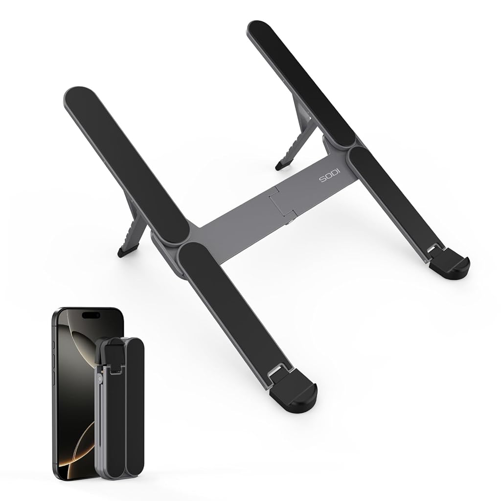 ZORBES® SODI Foldable & Portable Laptop Stand for Des ZORBES® SODI Foldable & Portable Laptop Stand for Des